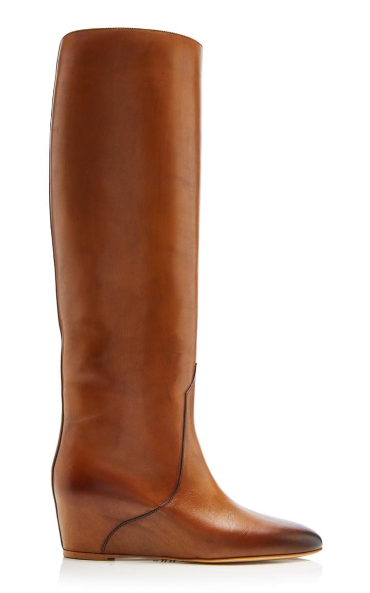 Gabriela Hearst Gustave Leather Knee-high Boots