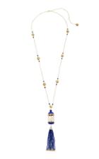 Of Rare Origin Aviary Multi-stone Tassel Necklace