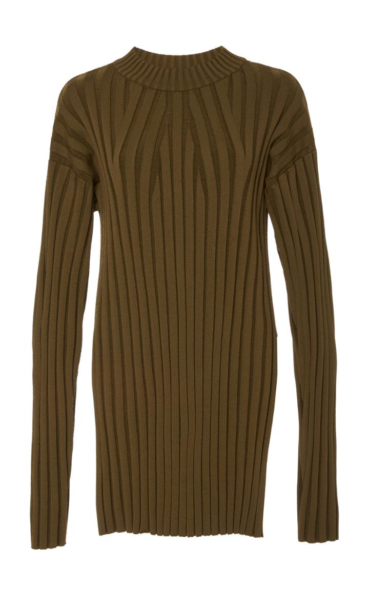 Proenza Schouler Crew Neck Ribbed Sweater