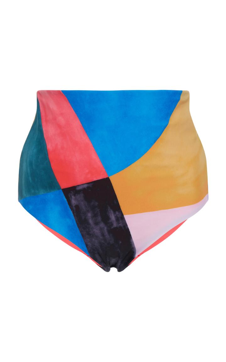Mara Hoffman Chapiteau Lydia High Waisted Bikini Bottom