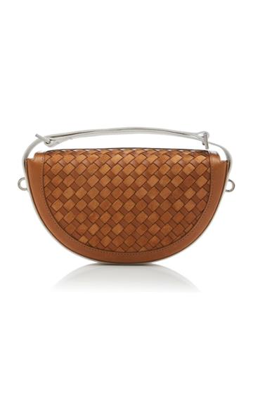 Marina Raphael Rene Woven Leather Bag