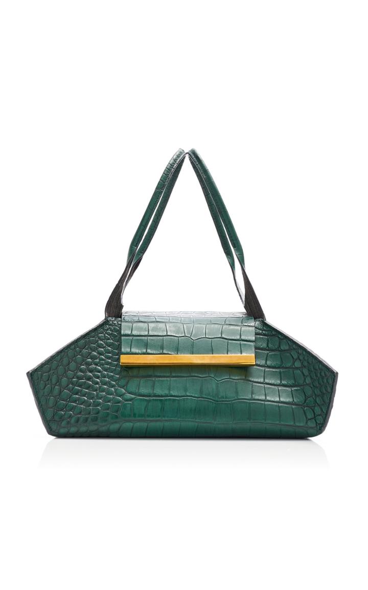 Khaore Kutchra Croc-effect Leather Bag