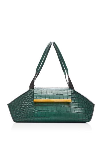 Khaore Kutchra Croc-effect Leather Bag