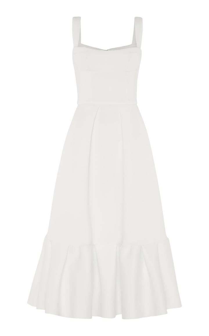 Rachel Gilbert Cora Frill Hem Dress