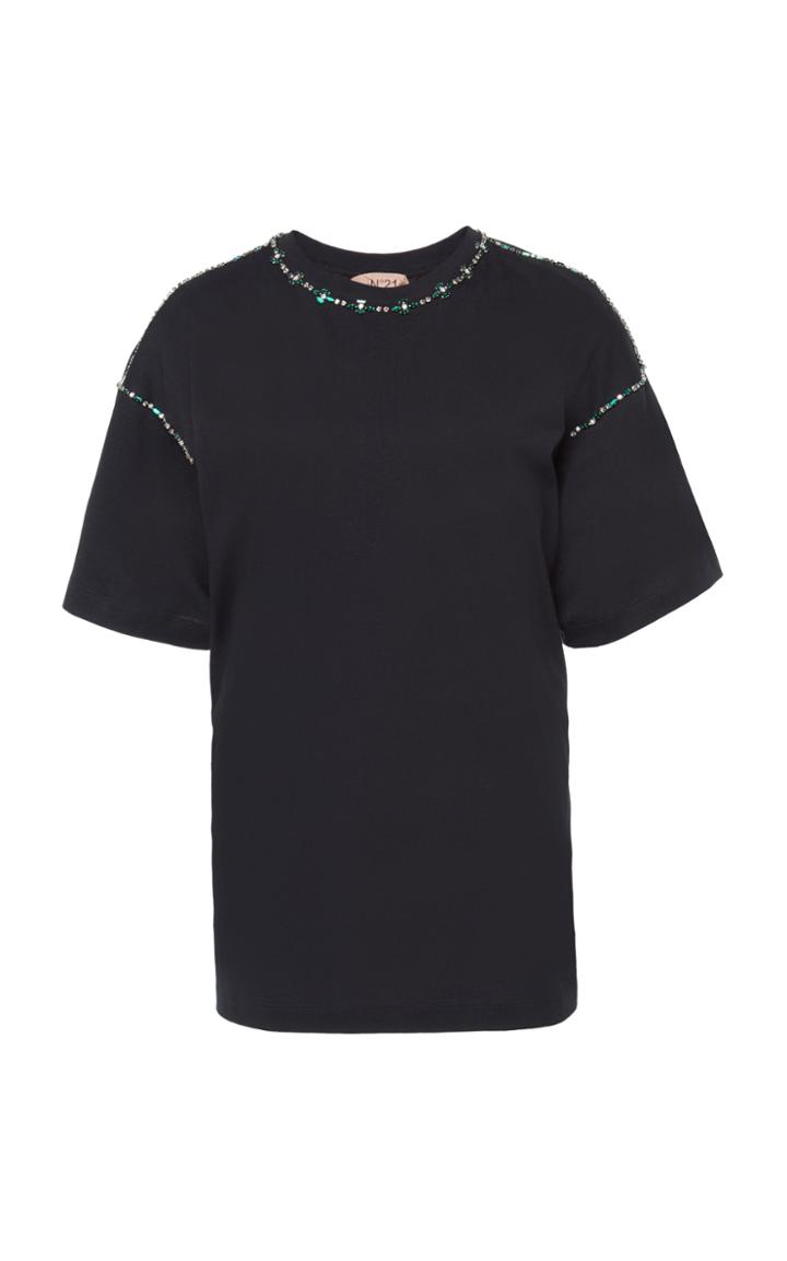 Moda Operandi N21 Embroidery Detail Tee
