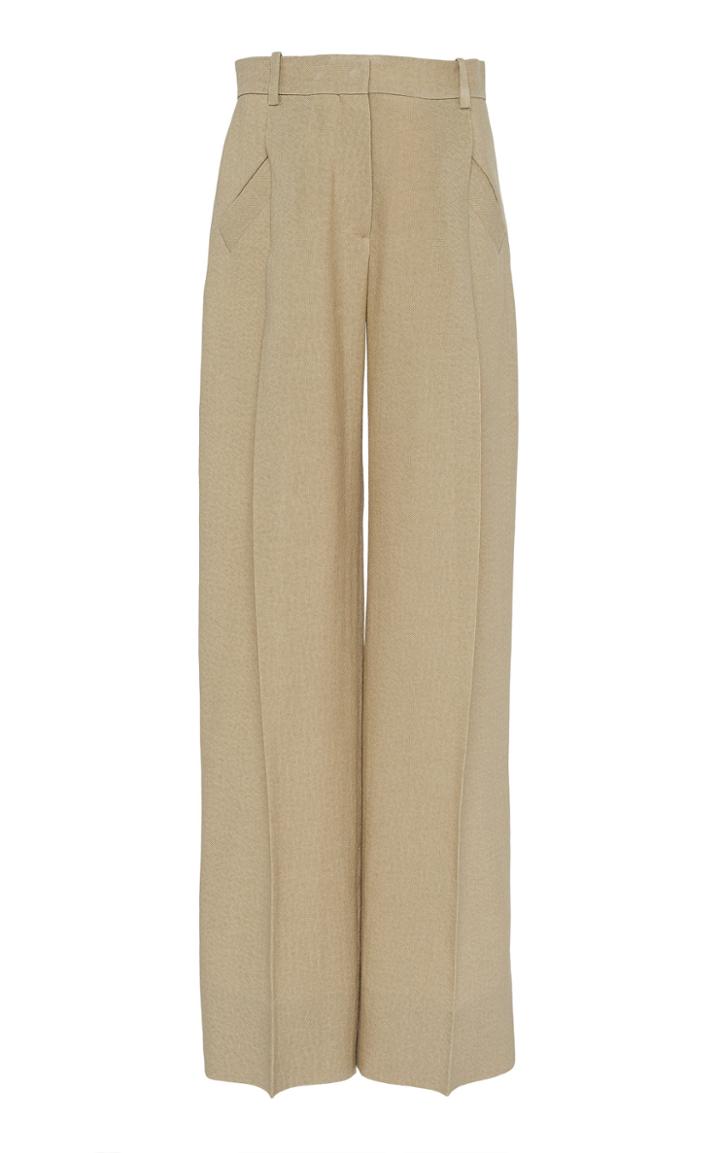 Jacquemus Cotton-blend Wide-leg Pants