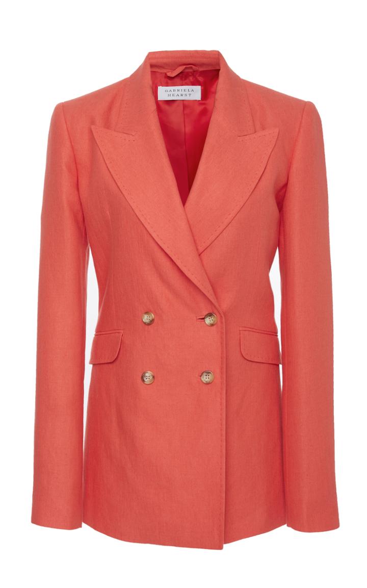 Gabriela Hearst Angela Linen Blazer
