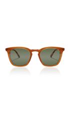 Mr. Leight Getty S 48 D-frame Tortoiseshell Acetate Sunglasses