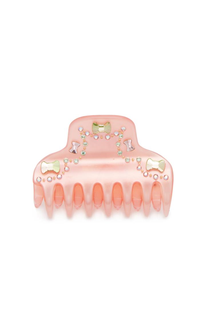 Mc Davidian Embellished Acetate Hairclip