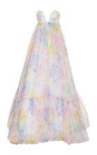 Moda Operandi Prabal Gurung Floral-print Strapless Gown Size: 00