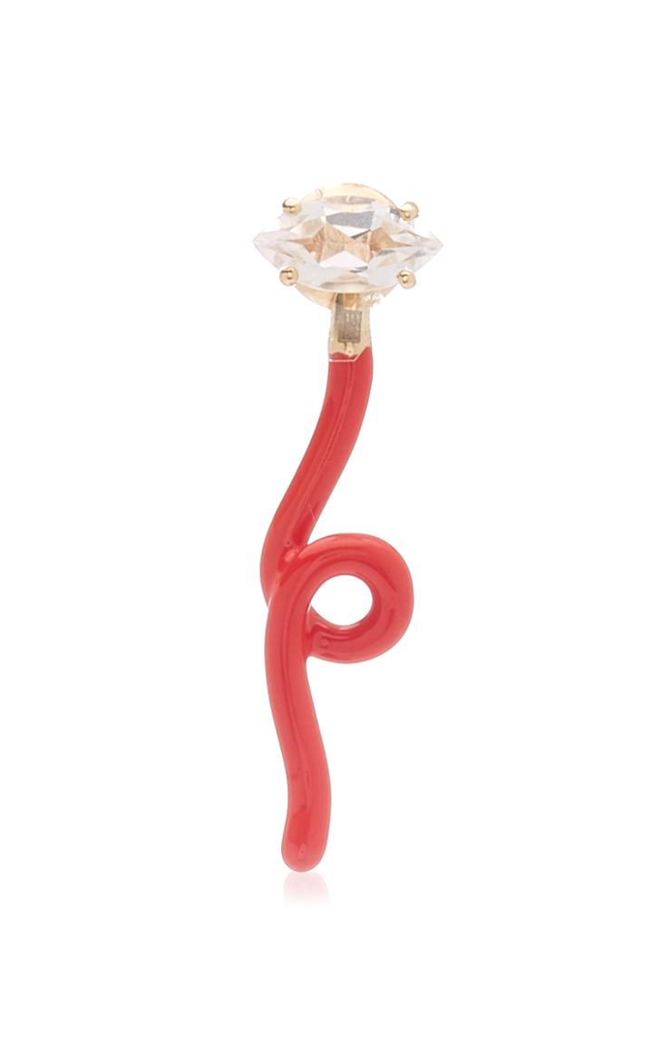 Moda Operandi Bea Bongiasca Groovy Single Earring