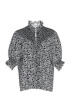 Loretta Caponi Milvia Printed Top