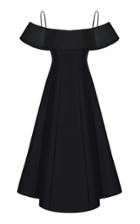 Moda Operandi Rasario Off-the-shoulder Silk Dress Size: 34