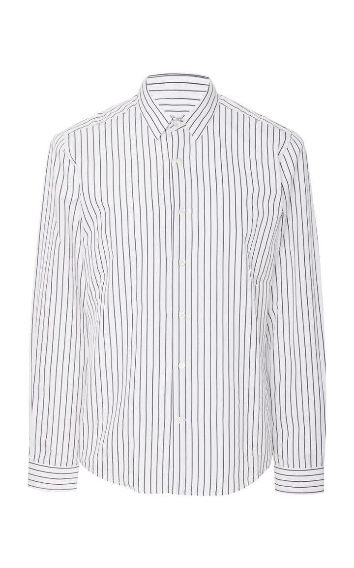 Ami Classic Striped Dress Shirt