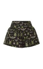 Red Valentino Insect Brocade Shorts