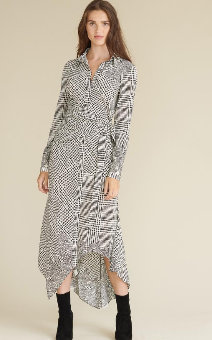 Moda Operandi Veronica Beard Ondine Midi Shirt Dress
