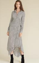 Moda Operandi Veronica Beard Ondine Midi Shirt Dress