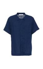 Frame Camp Collar Cotton Button-up Shirt