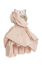 Moda Operandi Oscar De La Renta Embellished Cotton-blend Dress