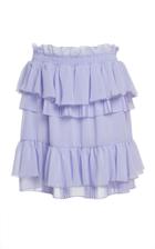 Dondup Ruffled Mini Skirt