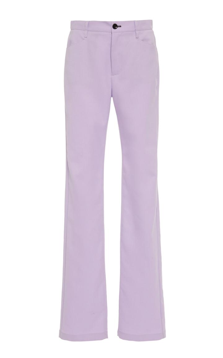 Proenza Schouler White Label Tailored High-waisted Jersey Pants