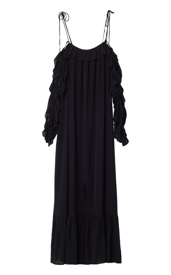 Rodebjer Arlo Ruffled Chiffon Dress