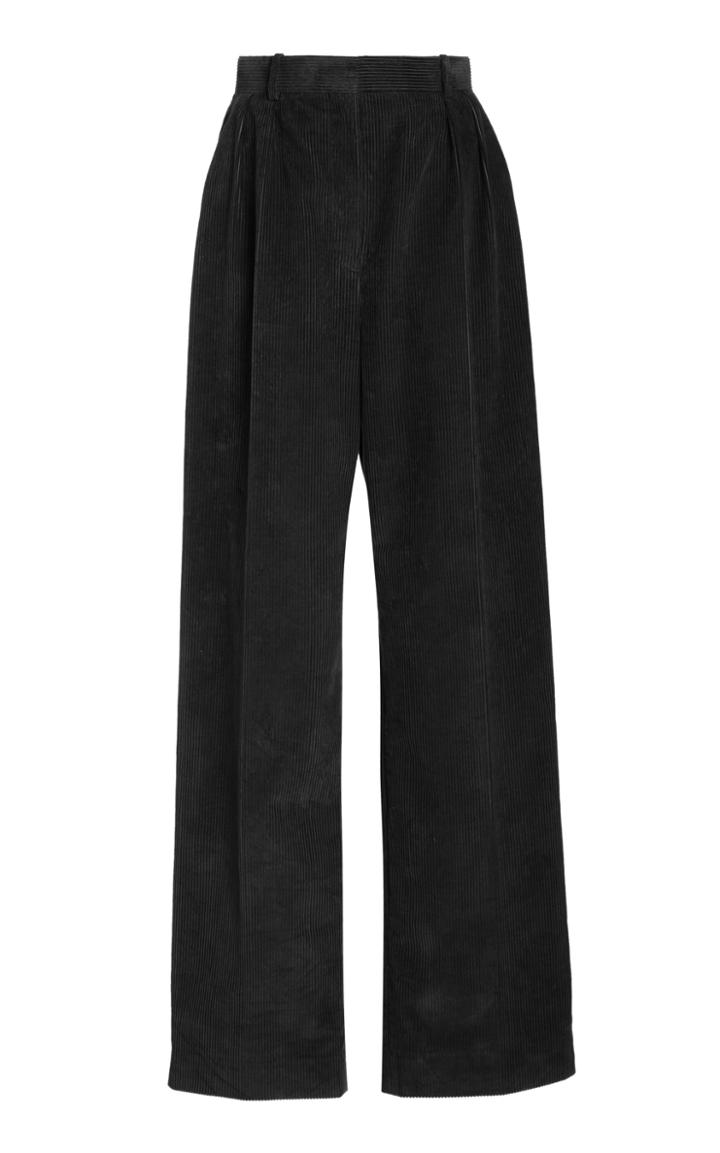 Moda Operandi The Row Chandler Cotton Corduroy Wide-leg Pants