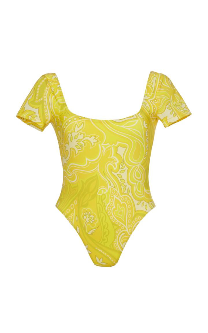 Moda Operandi Etro Paisley One-piece Swimsuit
