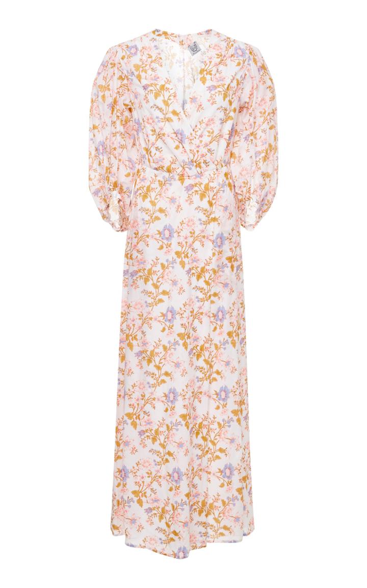 Thierry Colson Phoebe Floral Chintz Cotton Maxi Dress