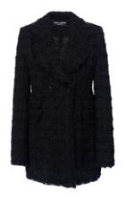 Moda Operandi Dolce & Gabbana Tweed Elongated Blazer Size: 38