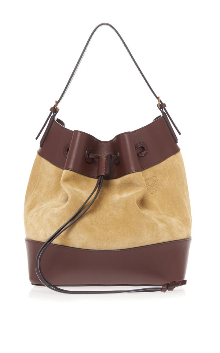 Loewe Suede Midnight Bag