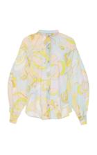 Emilio Pucci Full Sleeve Button Up Top