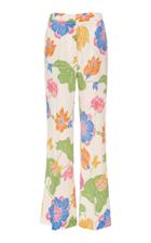 Etro Floral Wide-leg Silk Pants