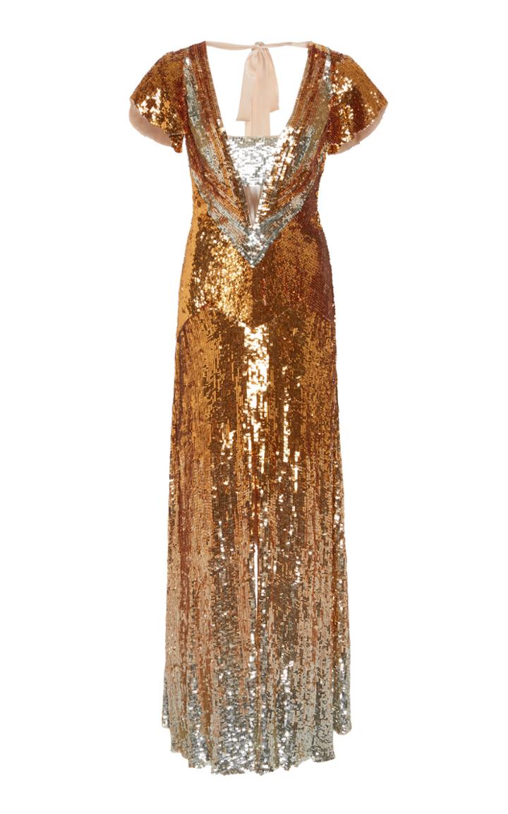 Temperley London Exclusive Ruth Sequined Gown