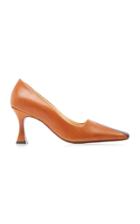 Manu Atelier Duck Two-tone Leather Pumps