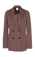 Rosetta Getty Checked Stretch-crepe Blazer
