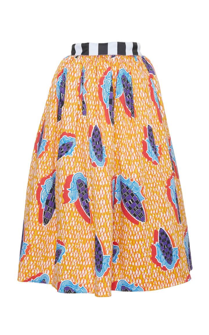 Stella Jean Corncob Knee-length Skirt