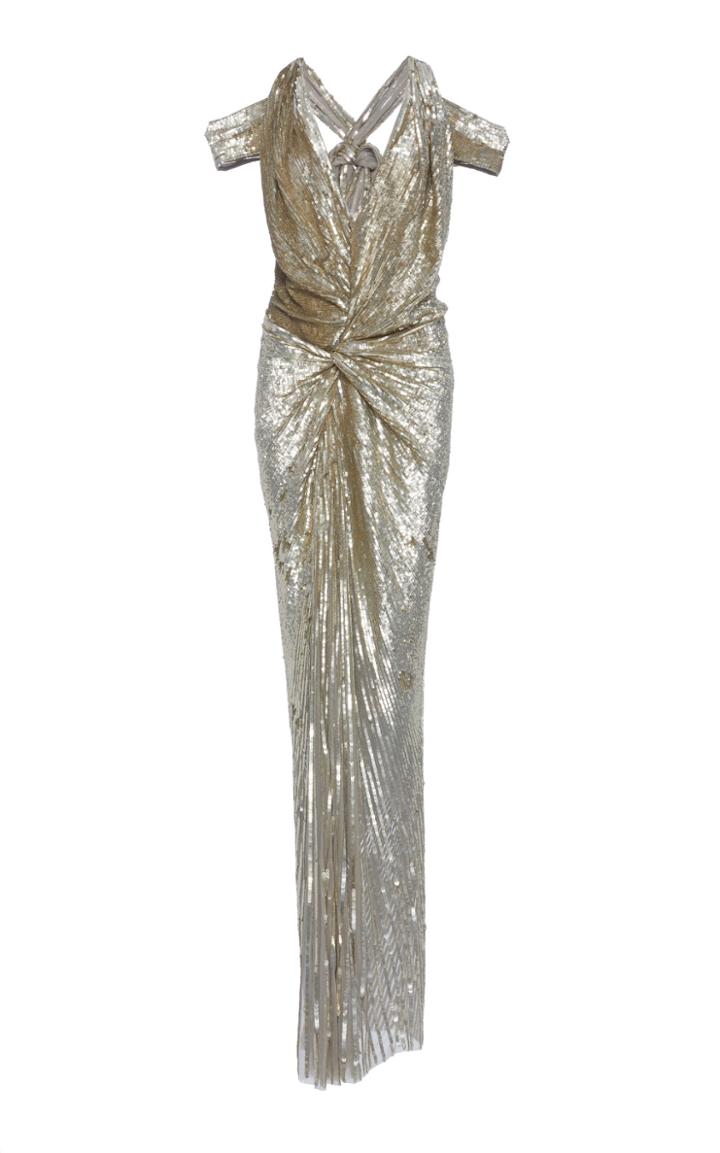 Jenny Packham Alula Sequin Gown