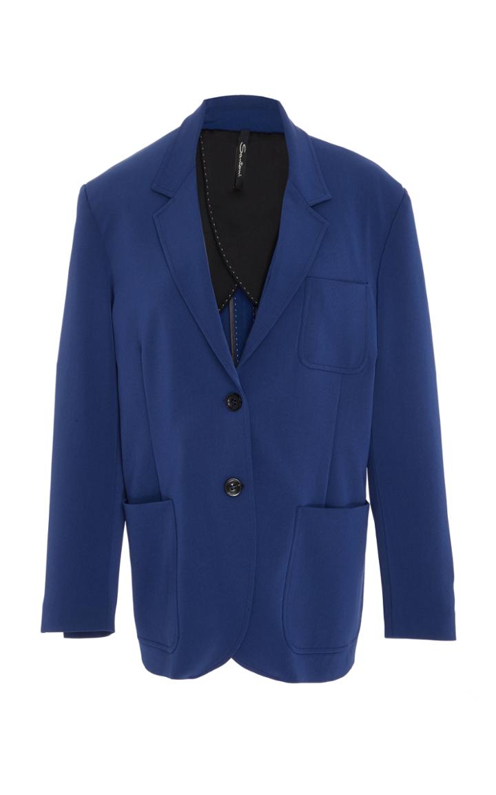 Santoni Edited By Marco Zanini Cornflower Cady Blazer