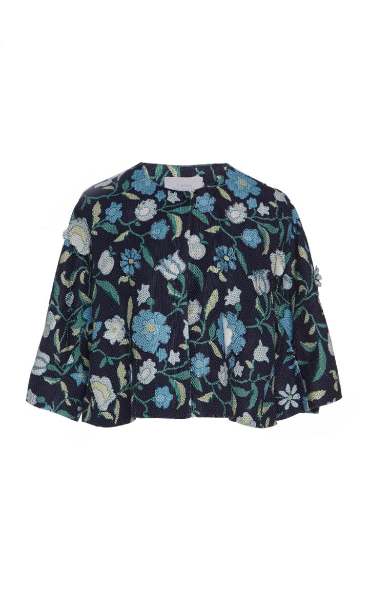Luisa Beccaria Floral Jacket