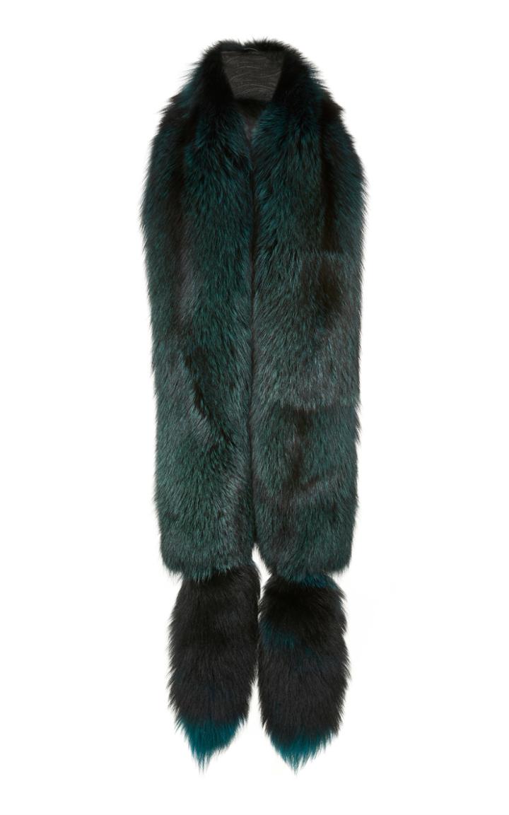 Lysa Lash Furs Silver Fox Boa