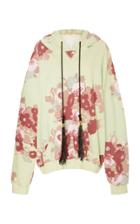 Yvonne S Oversized Floral-print Terry Hooded Sweatshirt