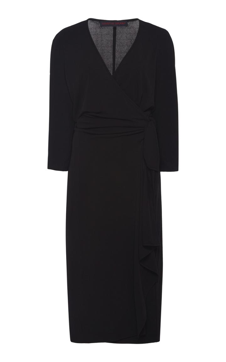 Martin Grant Jersey Wrap Dress