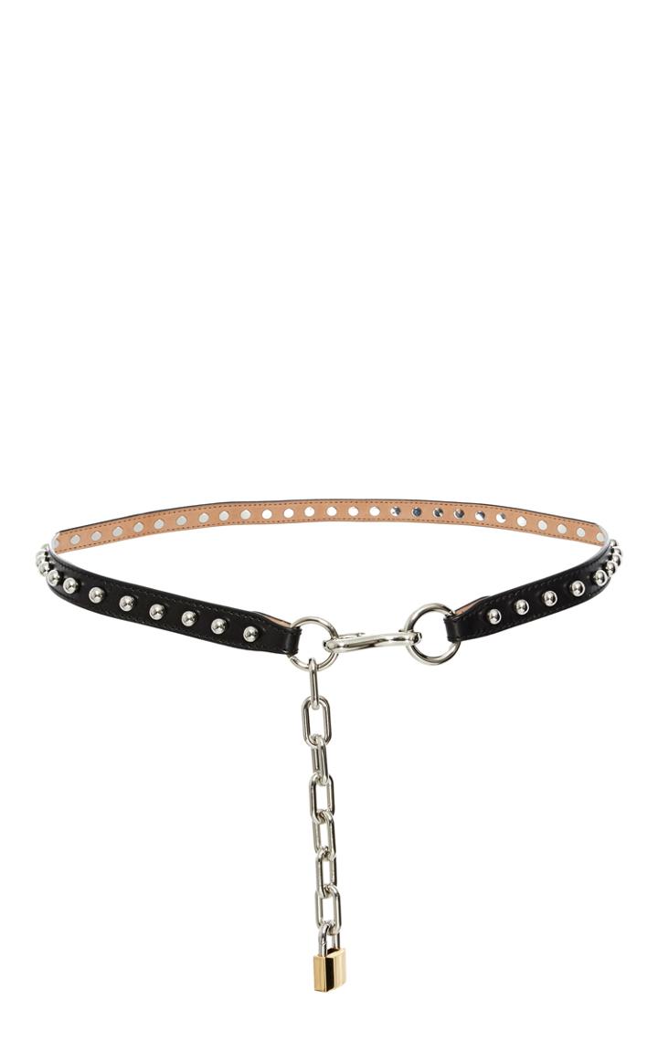 Alexander Wang Skinny Ball Stud Belt