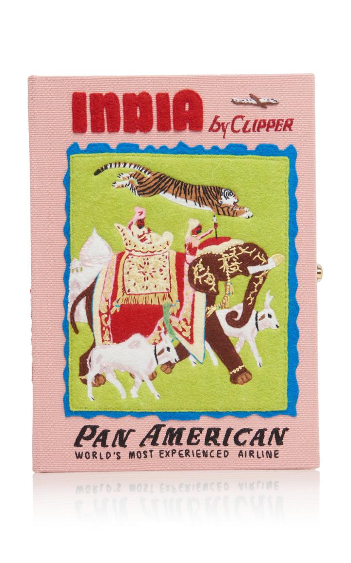 Olympia Le-tan Pink India Clutch