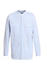 Balmain Oversized Striped Cotton-poplin Shirt