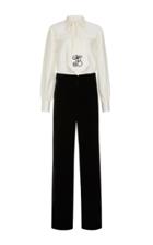 Tory Burch Amalia Velvet Jumpsuit