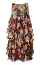 Dolce & Gabbana Floral Chiffon Dress