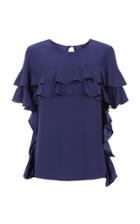 Malene Oddershede Bach Haze Ruffle Blouse