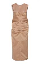 N 21 N&deg;21 Daiana Ruched-front Tulle-yoke Dress